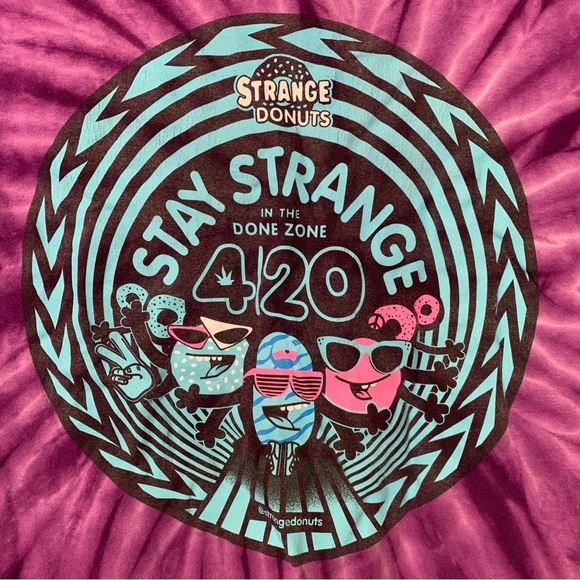 Strange Donut Tie-Dye Tee - Picture 2 of 5